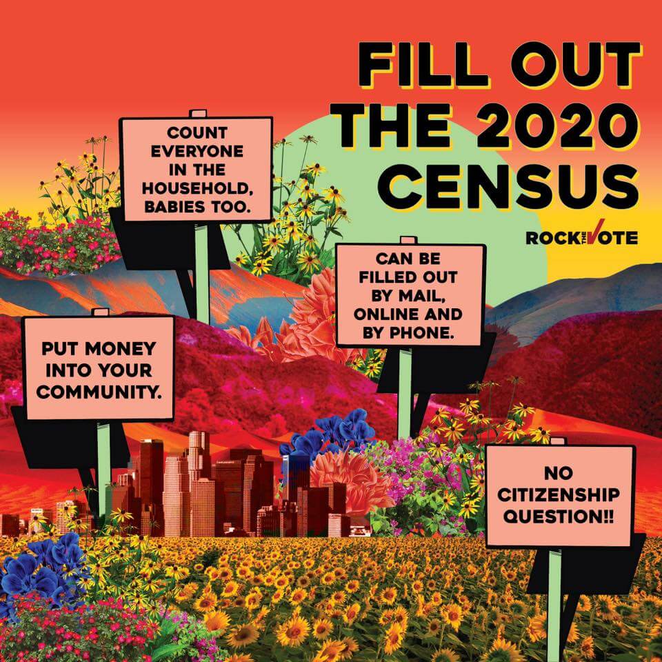 Fill out the U.S. 2020 Census!