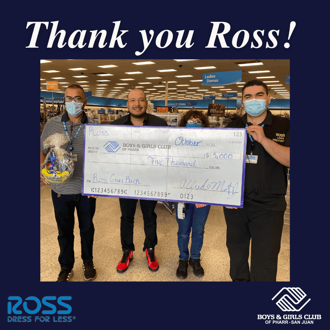 Thank You Ross Gives Back!